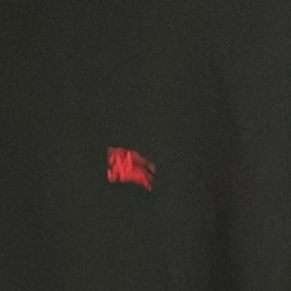 Burberry Sz Large Nova Check Black Long-sleeve Polo Knit Shirt - Picture 4 of 10